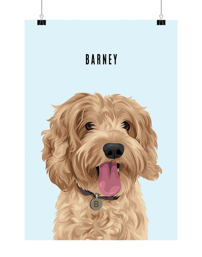 Custom Pet Portrait - One Pet