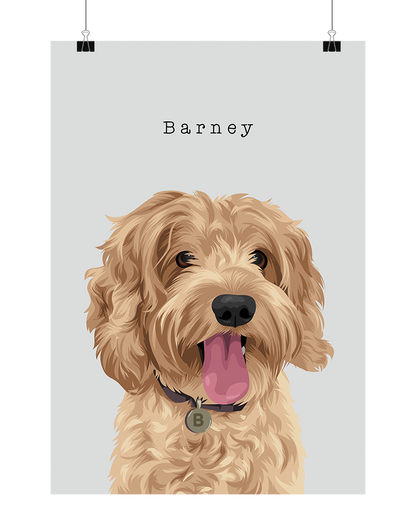Custom Pet Portrait - One Pet
