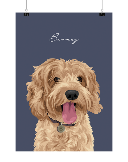 Custom Pet Portrait - One Pet