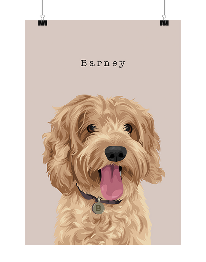 Custom Pet Portrait - One Pet