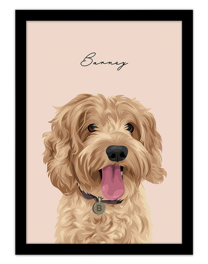 Custom Pet Portrait - One Pet