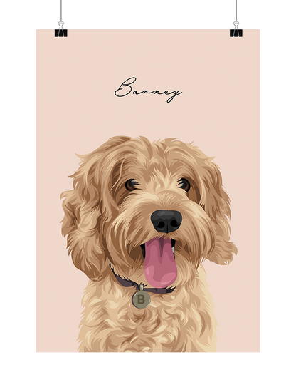 Custom Pet Portrait - One Pet