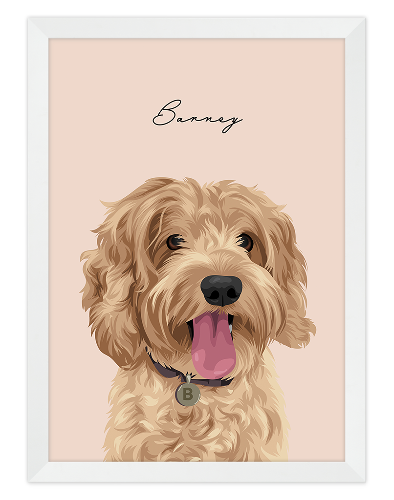 Custom Pet Portrait - One Pet