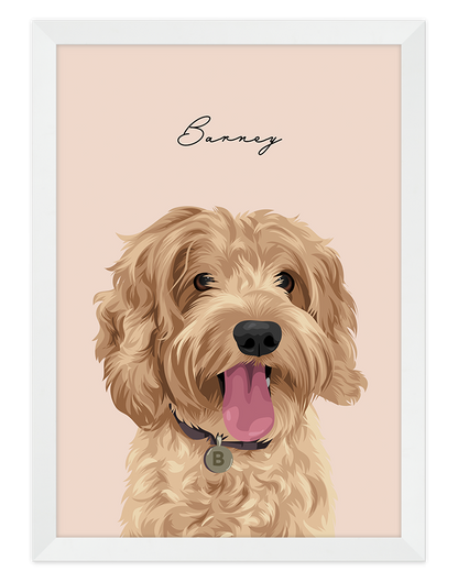 Custom Pet Portrait - One Pet