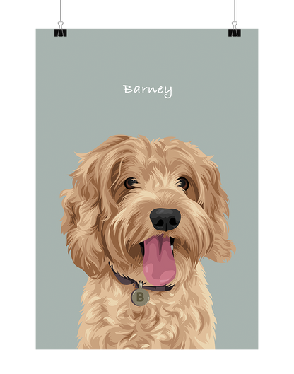 Custom Pet Portrait - One Pet
