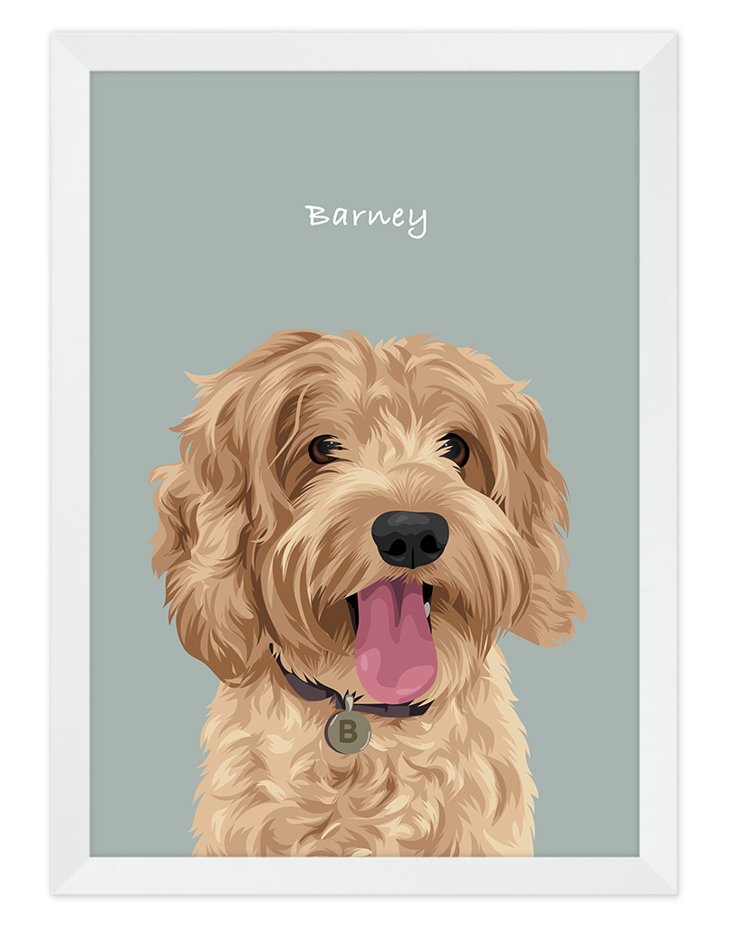 Custom Pet Portrait - One Pet