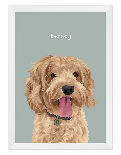 Custom Pet Portrait - One Pet
