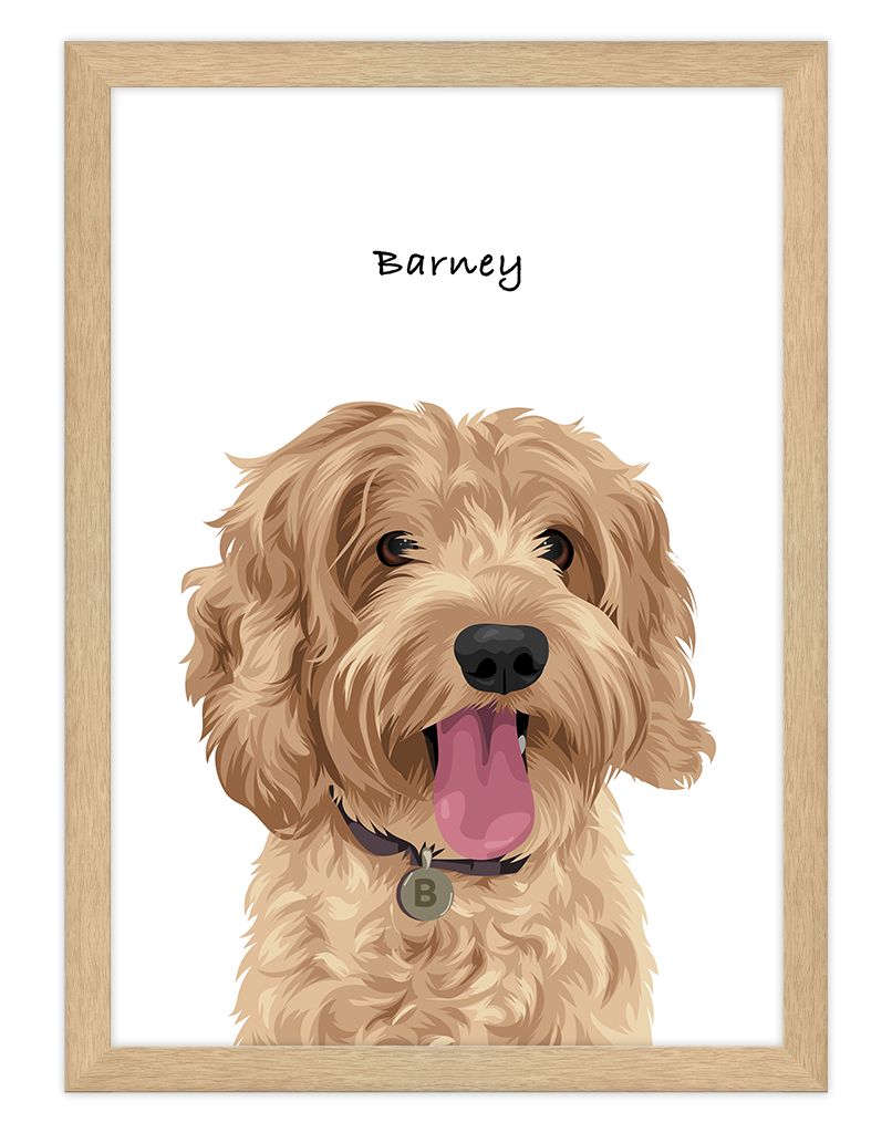 Custom Pet Portrait - One Pet