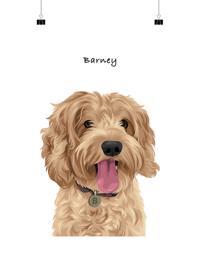 Custom Pet Portrait - One Pet