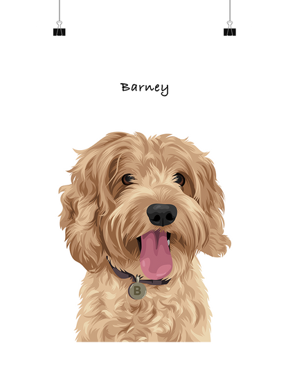 Custom Pet Portrait - One Pet