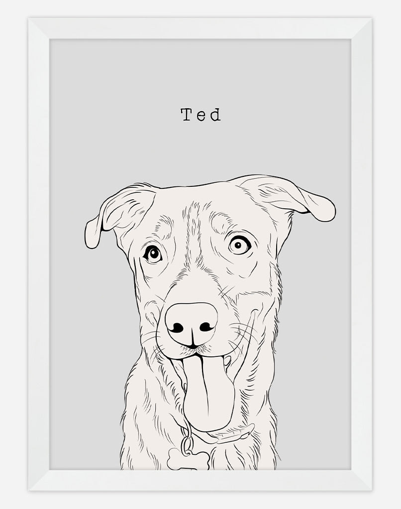 Dog Line Art - Puppy Line Art - Free Transparent PNG Clipart Images Download