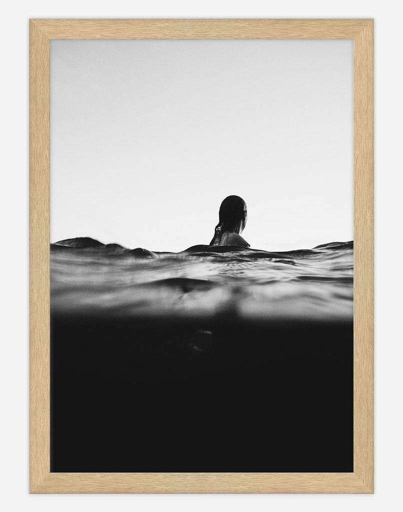 Morning Surf | Photography - Wall Art - A4 - Timber Frame - Australia