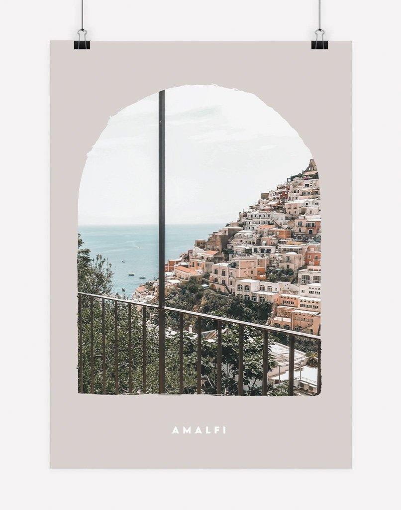 Amalfi II | Photography - Wall Art - A4 - Unframed - Blush Australia