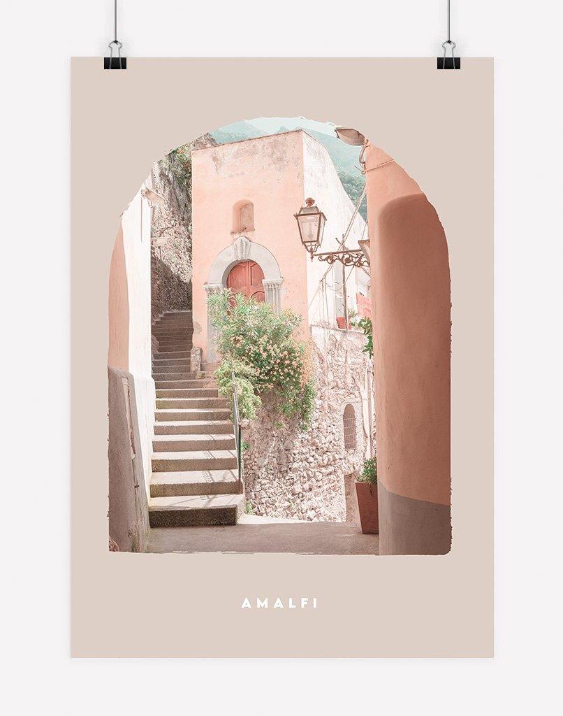 Amalfi | Photography - Wall Art - A4 - Unframed - Blush Australia