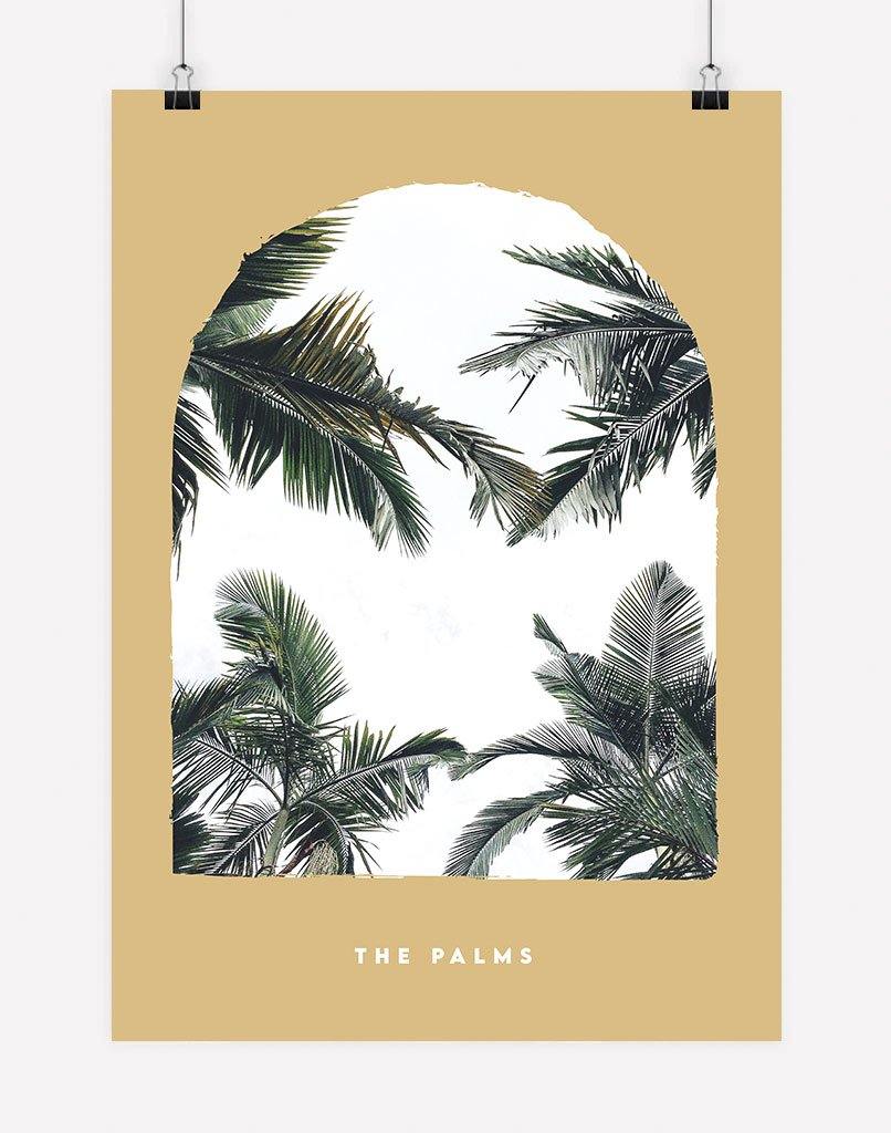 The Palms | Photography - Wall Art - A4 - Unframed - Golden Australia