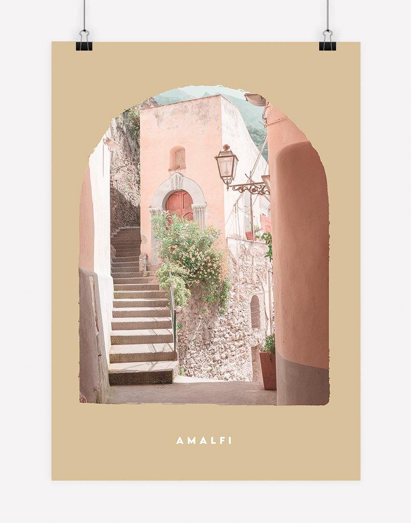 Amalfi | Photography - Wall Art - A4 - Unframed - Golden Australia