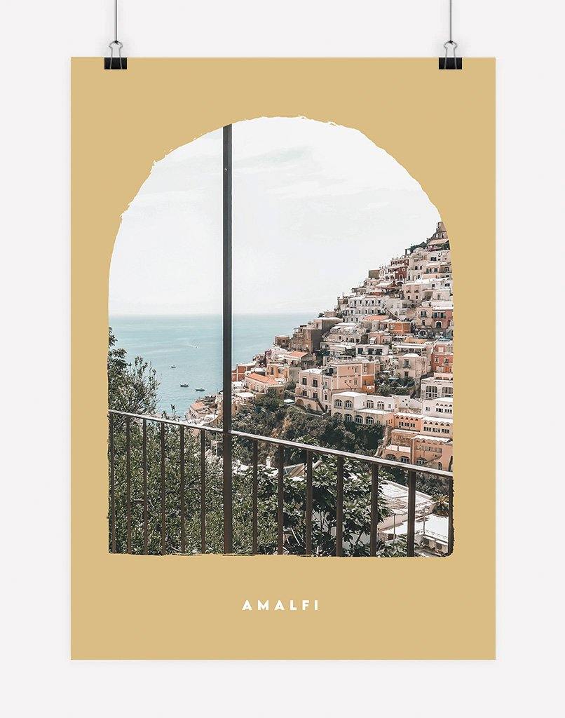 Amalfi II | Photography - Wall Art - A4 - Unframed - Golden Australia