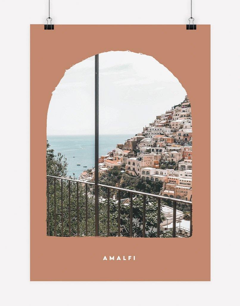 Amalfi II | Photography - Wall Art - A4 - Unframed - Rust Australia