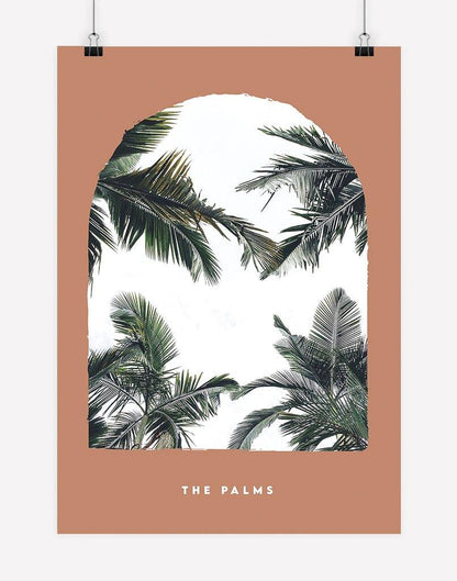 The Palms | Photography - Wall Art - A4 - Unframed - Rust Australia