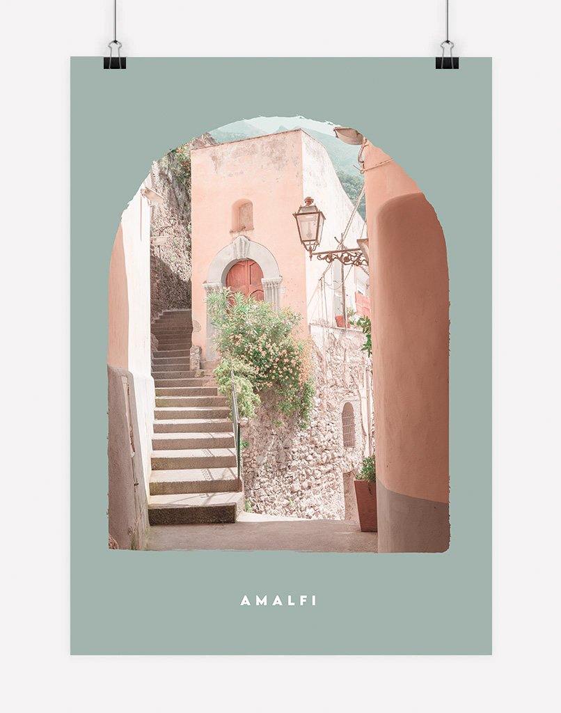 Amalfi | Photography - Wall Art - A4 - Unframed - Sage Australia