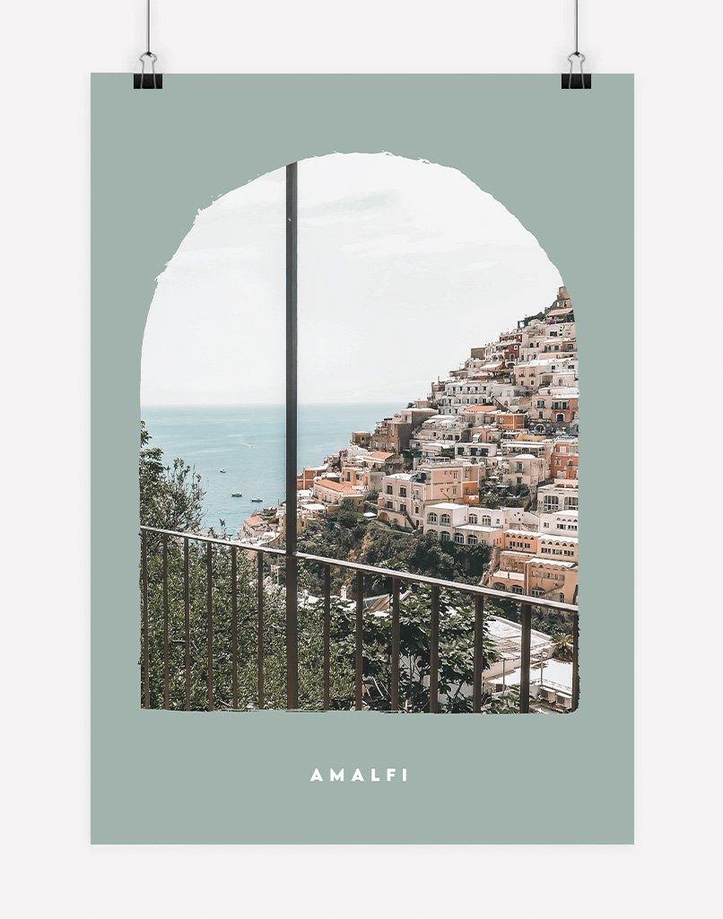 Amalfi II | Photography - Wall Art - A4 - Unframed - Sage Australia