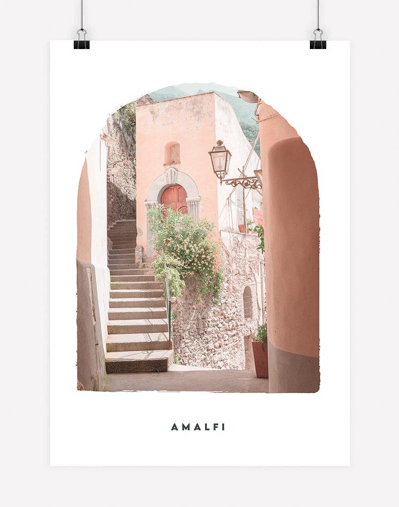 Amalfi | Photography - Wall Art - A4 - Unframed - White Australia